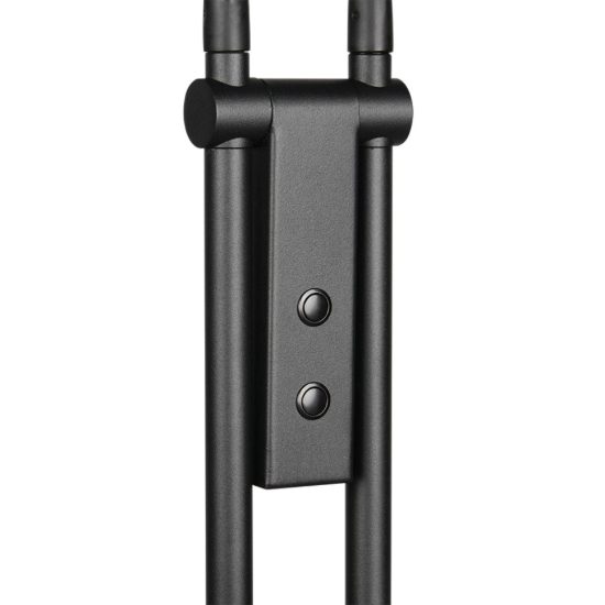 Lampada da terra orientabile led 12w cct 2300k 4000k nero opaco
