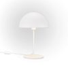 Lampada da tavolo per salotto bianco opaco