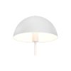 Lampada da tavolo per salotto bianco opaco