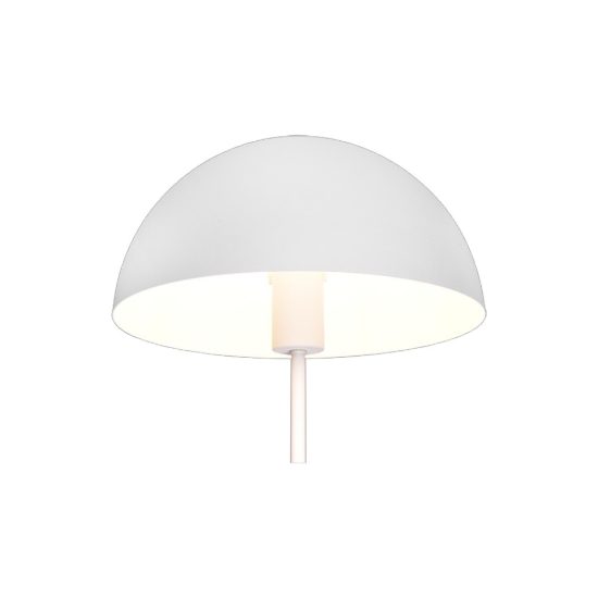 Lampada da tavolo per salotto bianco opaco