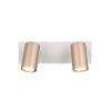 Plafoniera con faretti da soffitto caffe gu10