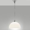 Fabas nice lampadario da cucina moderna campana vetro bianco 36cm