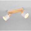 Plafoniera con faretti da soffitto  grigio orientabile