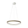 Lampadario moderno a sospensione per sala da pranzo plettro sabbia led 50w cct 3000k 4000k