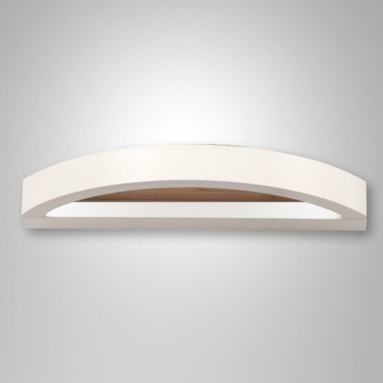 Fabas cordoba applique da parete bianca led 12w 3000k