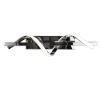 Applique da parete design moderno cromo led 8,5w 4000k