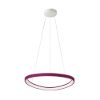 Lampadario led 50w cct 3000k 4000k a sospensione per sala da pranzo magenta