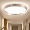 Fabas plafoniera varallo rotonda champagne led 36w cct 2700k 4000k dimmerabile con telecomando
