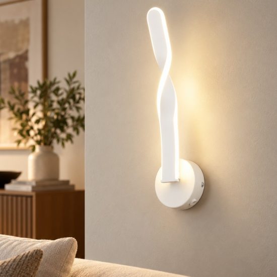 Applique design moderno led 4000k bianca