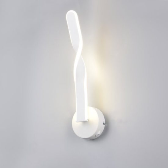 Applique design moderno led 4000k bianca