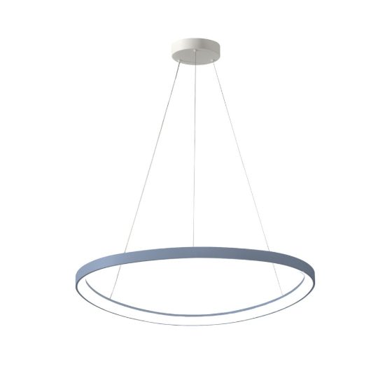 Lampadario led 60w cct 3000k 4000k a sospensione moderno plettro carta da zucchero
