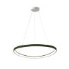 Lampadario led 60w cct 3000k 4000k a sospensione moderno plettro verde oliva