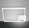 Fabas bard plafoniera led 39w 4000k dimmerabile moderna quadrata bianco