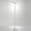 Fabas vela piantana moderna bianca led 24w 3000k dimmerabile
