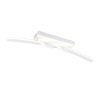 Plafoniera moderna led 4000k bianco satinato