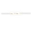 Plafoniera moderna led 4000k bianco satinato