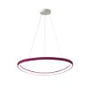 Lampadario led 60w cct 3000k 4000k moderno a sospensione plettro magenta