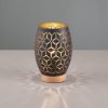 Lampada da tavolo nera legno per soggiorno