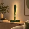Lampada led 6w 3000k dimmerabile da tavolo moderna verde oliva