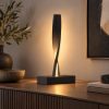 Lampada moderna antracite da tavolo led 6w 3000k dimmerabile