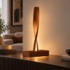Lampada led 6w 3000k dimmerabile moderna da tavolo rame opaco