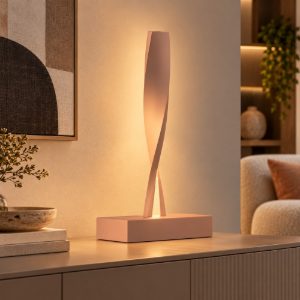 Lampada da tavolo moderno pesca led 6w 3000k dimmerabile