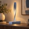 Lampada led 6w 3000k dimmerabile da tavolo moderna carta zucchero