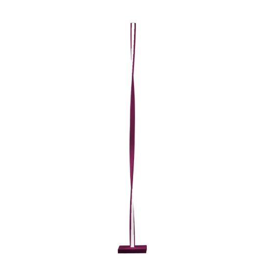 Piantana led 26w 3000k dimmerabile moderna per soggiorno magenta