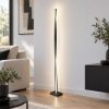 Piantana moderno nero led 26w 3000k dimmerabile