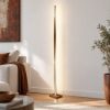 Piantana led 26w 3000k dimmerabile moderna ruggine