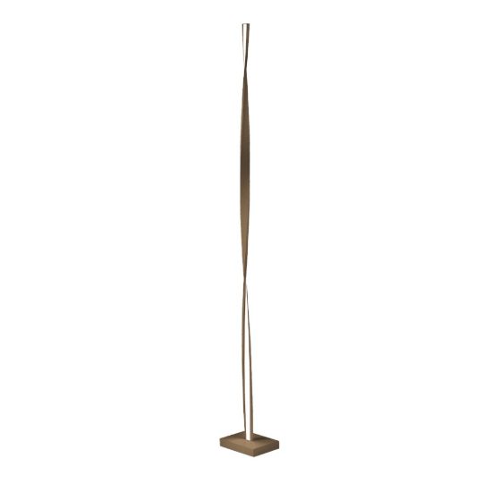 Piantana led 26w 3000k dimmerabile moderna ruggine