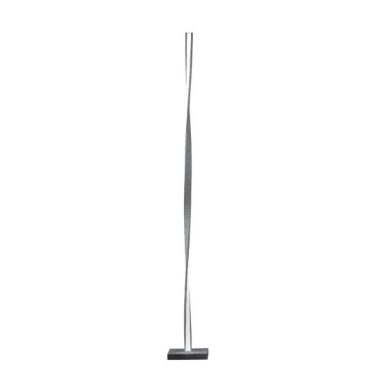 Piantana led 26w 3000k dimmerabile moderno grigio perla per sala da pranzo