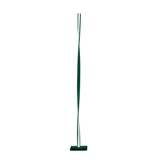 Piantana moderna per sala da pranzo verde bosco led 26w 3000k dimmerabile