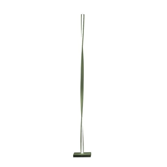 Piantana led 26w 3000k dimmerabile moderna verde salvia per sala da pranzo