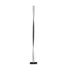 Piantana moderna antracite per sala da pranzo led 26w 3000k dimmerabile