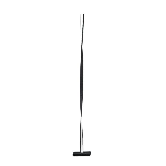Piantana moderna antracite per sala da pranzo led 26w 3000k dimmerabile