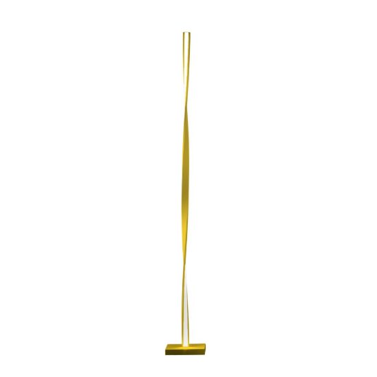 Piantana led 26w 3000k dimmerabile moderna giallo girasole