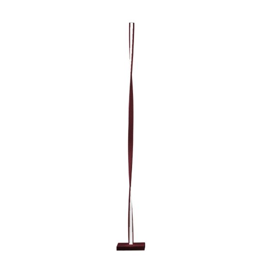 Piantana led 26w 3000k dimmerabile moderna bordeaux