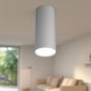 Faretto da soffitto cilindro grigio per cucina