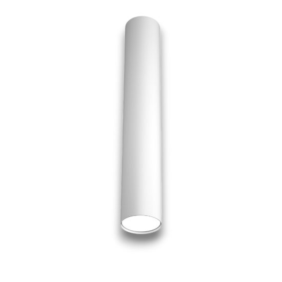 Faretto cilindro da soffitto bianco top light shape