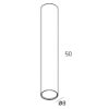 Faretto cilindro da soffitto bianco top light shape