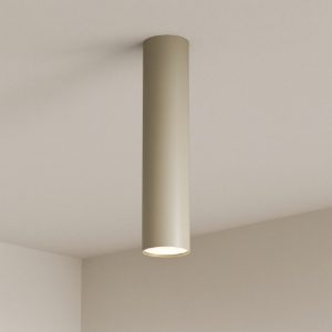 Faretto cilindro da soffitto sabbia top light