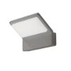 Applique da esterno led 20w cct 3000k 4000k ip65 moderna grigio perla