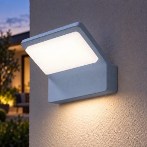 Applique da esterno moderna carta da zucchero led 20w cct 3000k 4000k ip65