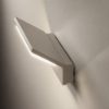 Applique da esterno led 20w cct 3000k 4000k ip65 moderna tortora