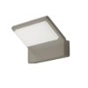 Applique da esterno led 20w cct 3000k 4000k ip65 moderna tortora