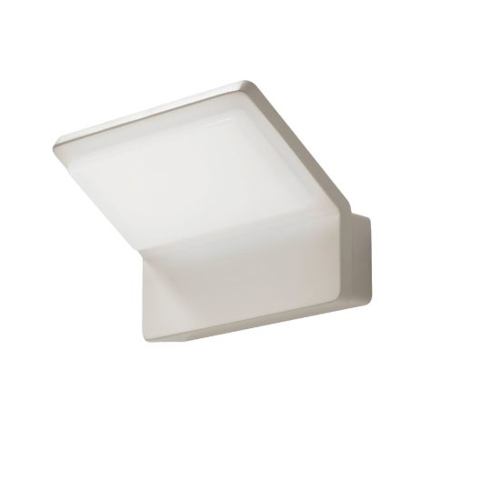 Applique da esterno led 20w cct 3000k 4000k ip65 moderna bianca