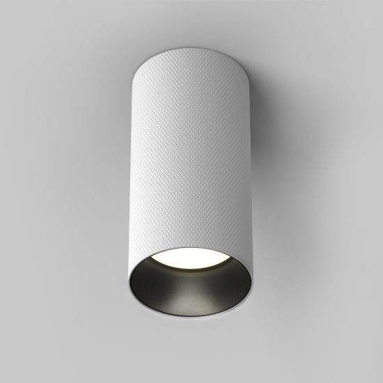 Maytoni artisan faretto da soffitto gu10 per cucina moderno cilindrico bianco