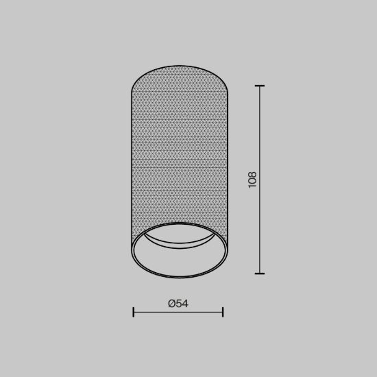 Maytoni artisan faretto da soffitto gu10 per cucina moderno cilindrico bianco