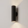 Maytoni artisan applique per camera da letto moderna cilindrica nero